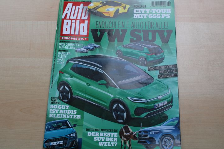 Deckblatt Auto Bild (47/2018)